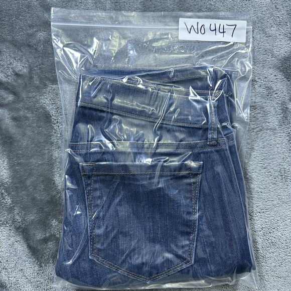 Ann Taylor Loft Outlet Modern Skinny Jeans Womens 2 Blue Dark Denim‎ Stretch - Picture 13 of 13